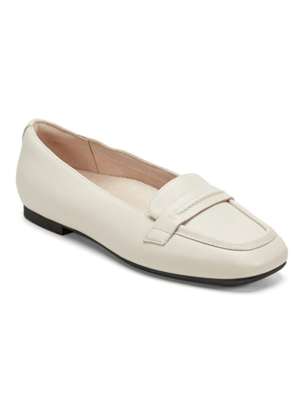Easy Spirit Nadira EFlex Ivory Leather Slip-On Loafers Women’s Size 10 M NWT